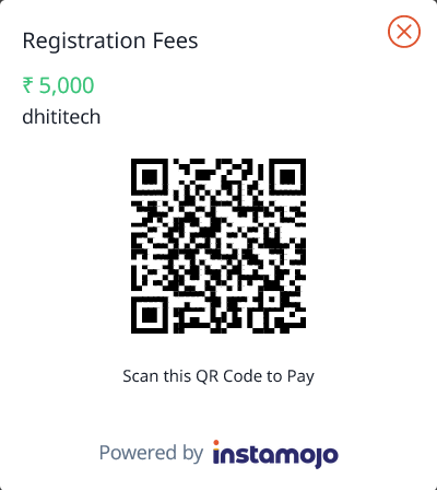 Instamojo QR Code